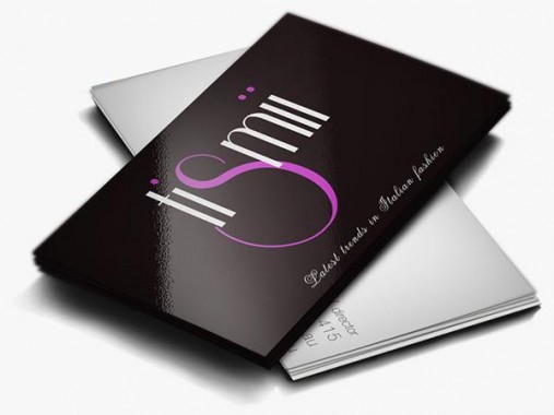 کارت ویزیت سلفون براق و مات